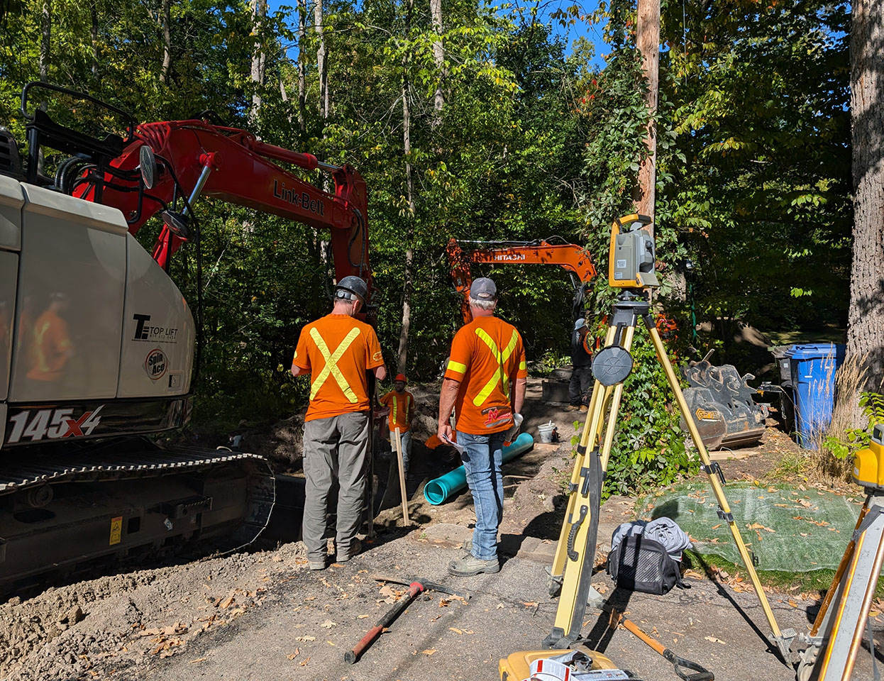 Les services de Miabec en excavation